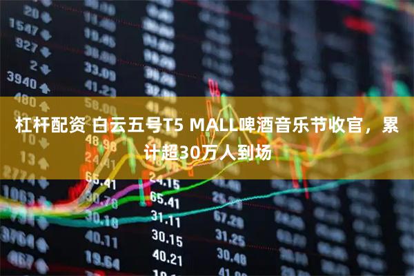 杠杆配资 白云五号T5 MALL啤酒音乐节收官，累计超30万人到场